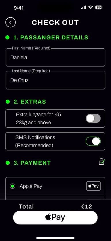 Basilar checkout flow